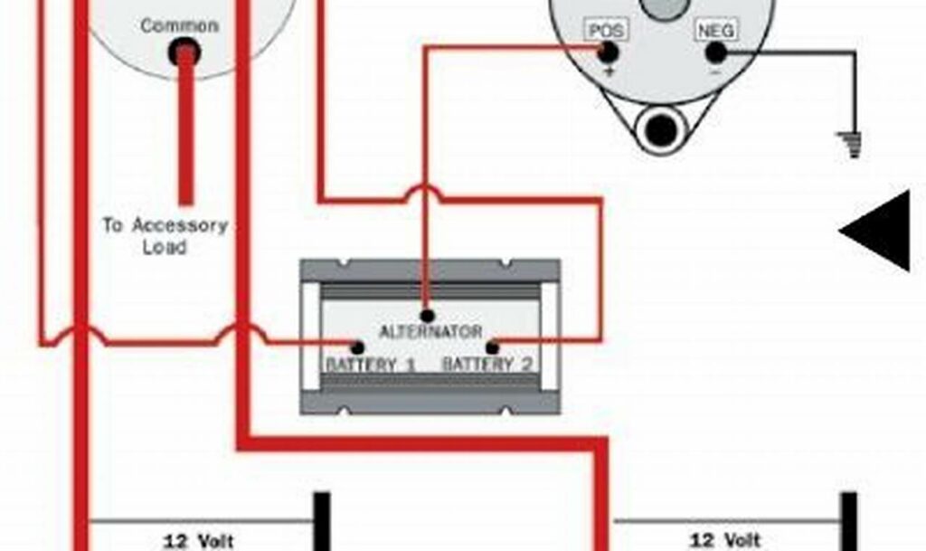 dual alternator wiring diagram