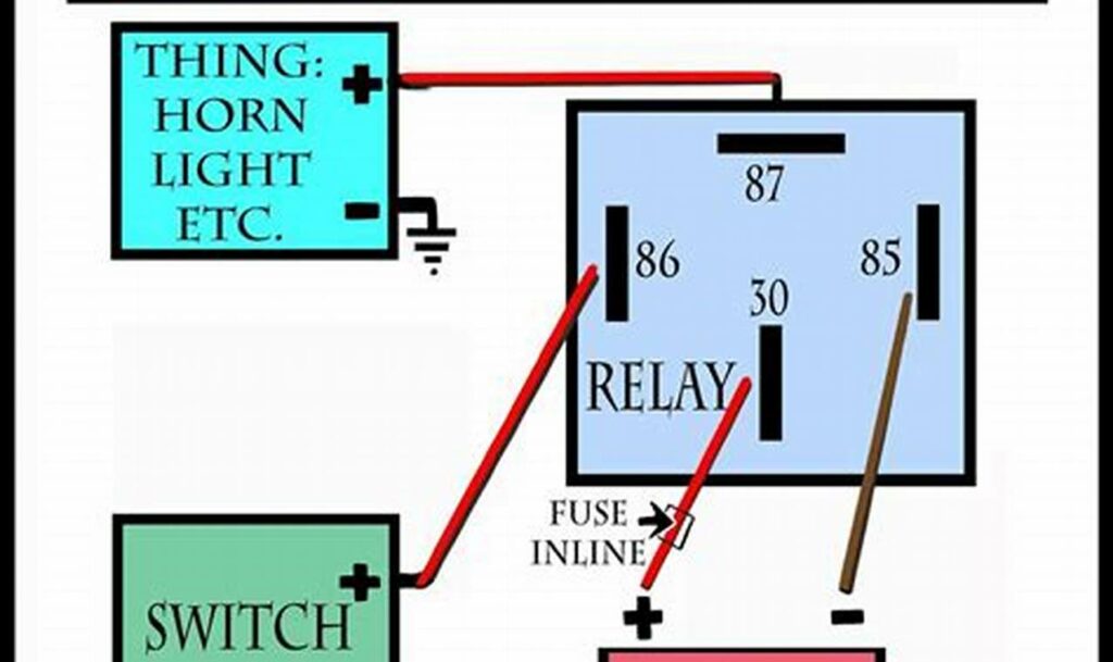 air ride relay wiring diagram