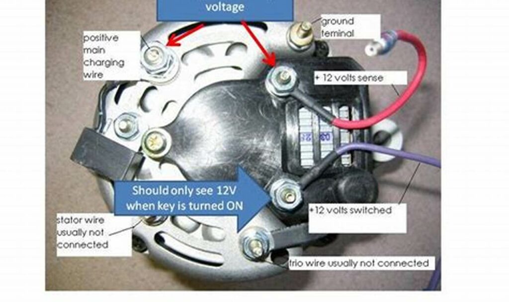 sae j1171 marine alternator wiring diagram