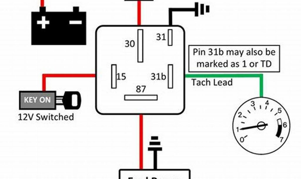 holley sniper fuel pump relay wiring diagram