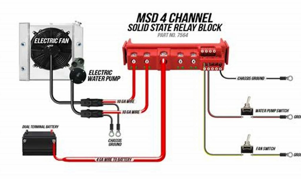 msd solid state relay wiring diagram