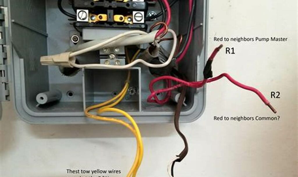 irrigation pump pump start relay wiring diagram