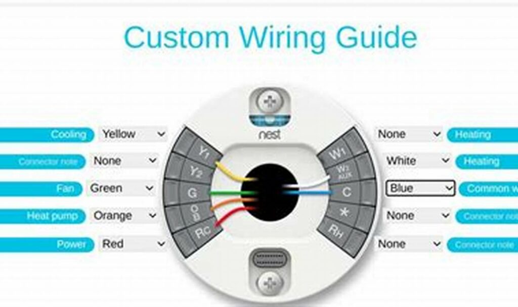 nest thermostat wiring diagrams