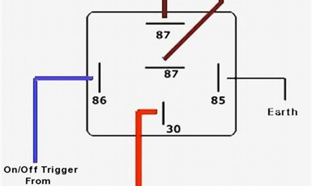 5 pin relay wiring diagram