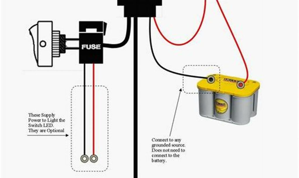 6 pin rocker switch wiring diagram