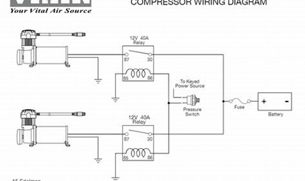 viair dual compressor wiring diagram