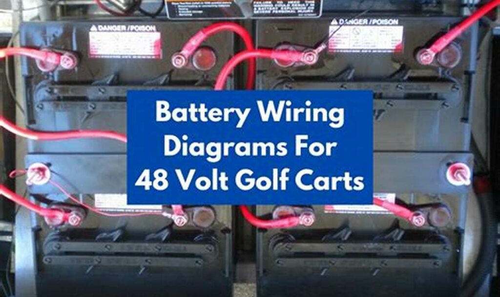 battery wiring diagram for 48 volt golf cart