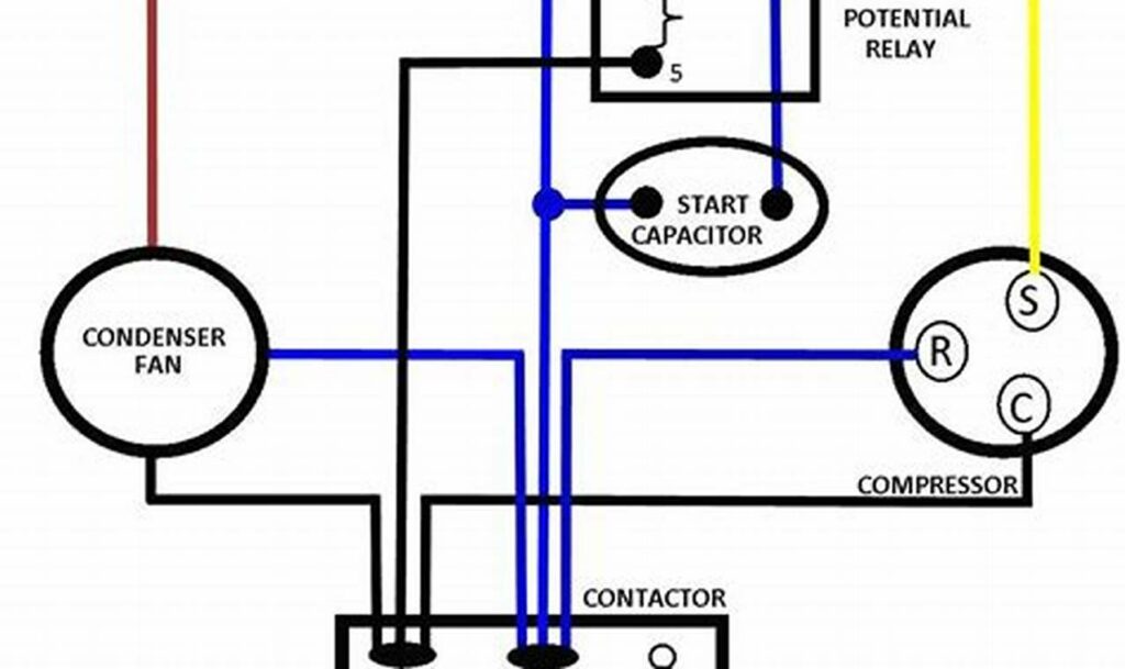 115v compressor wiring diagram