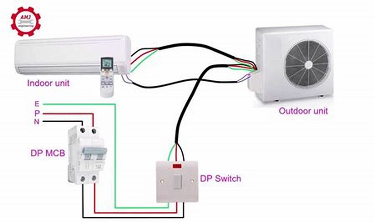 3 phase air conditioner compressor wiring diagram