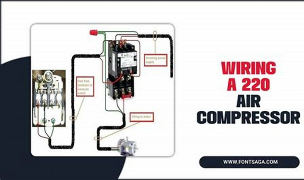 220 air compressor wiring diagram