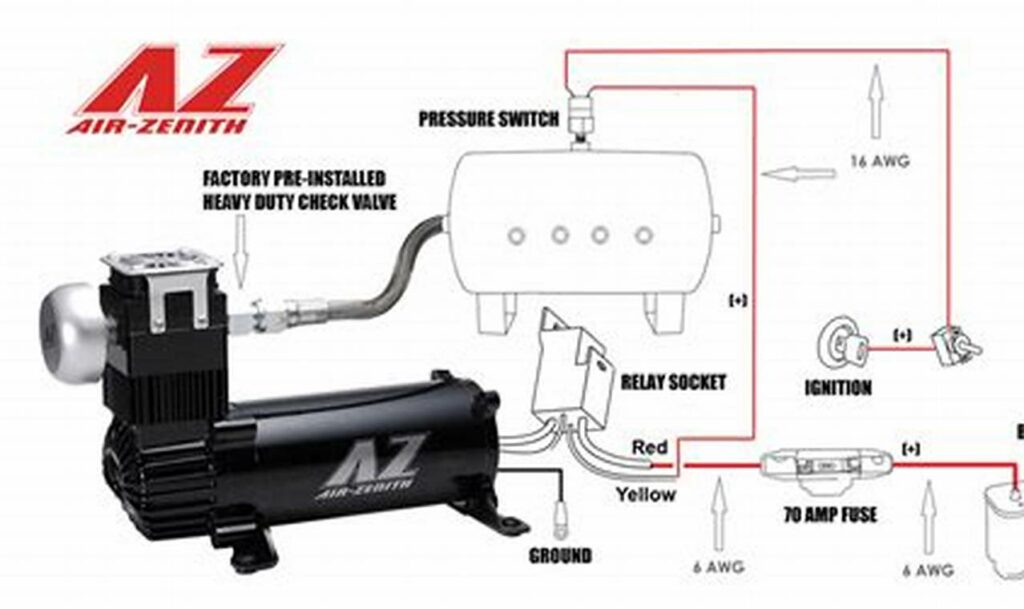 12v compressor wiring diagram