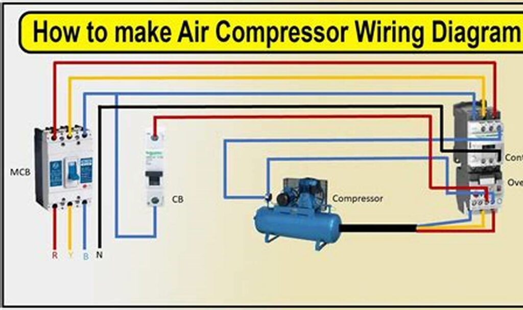 3 phase compressor wiring diagram
