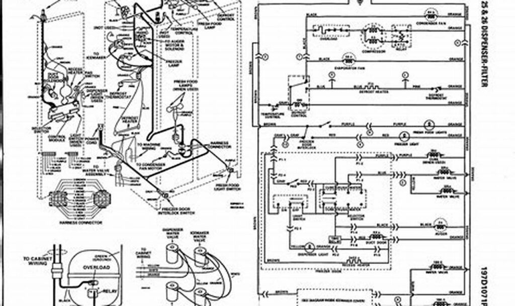 ge refrigerator wiring diagram