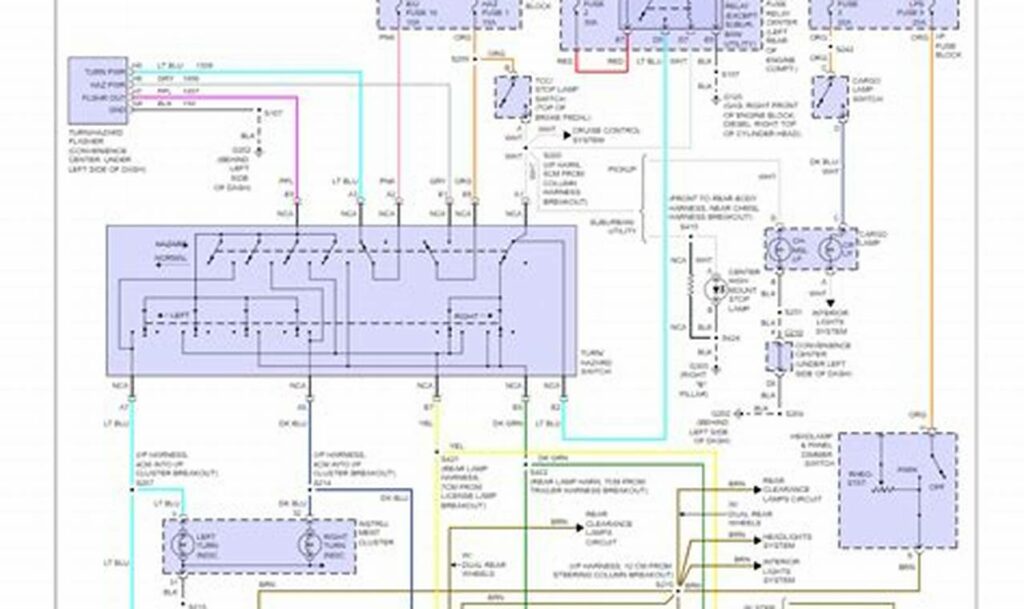 2004 silverado tail light wiring diagram