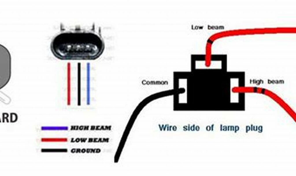 headlight socket wiring diagram