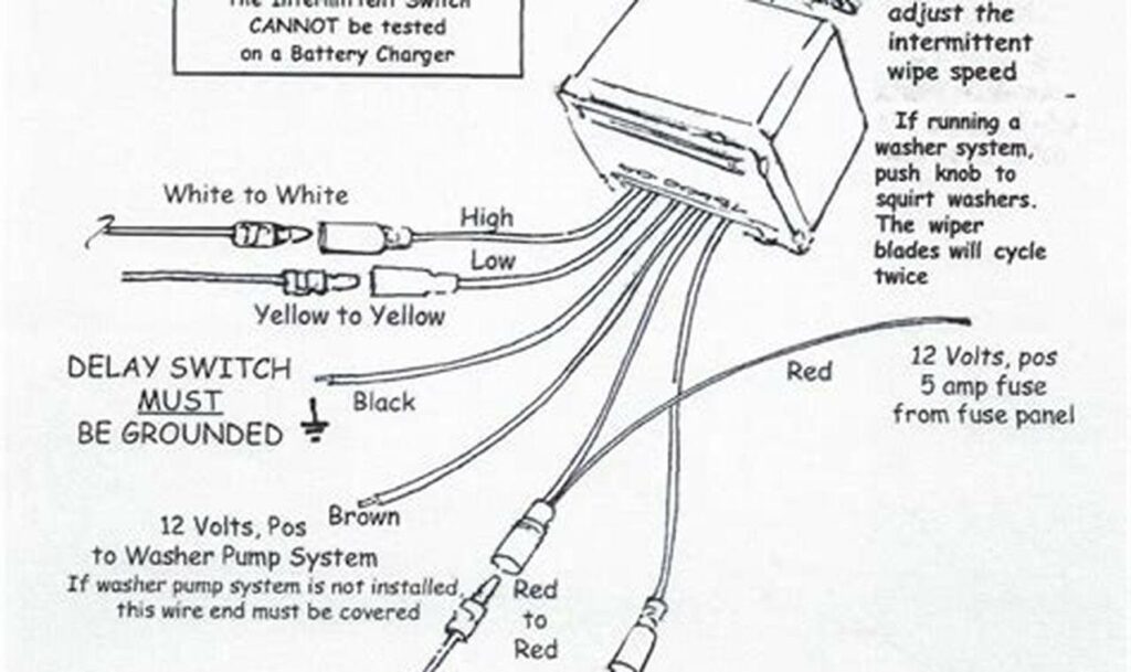 ford wiper switch wiring diagram