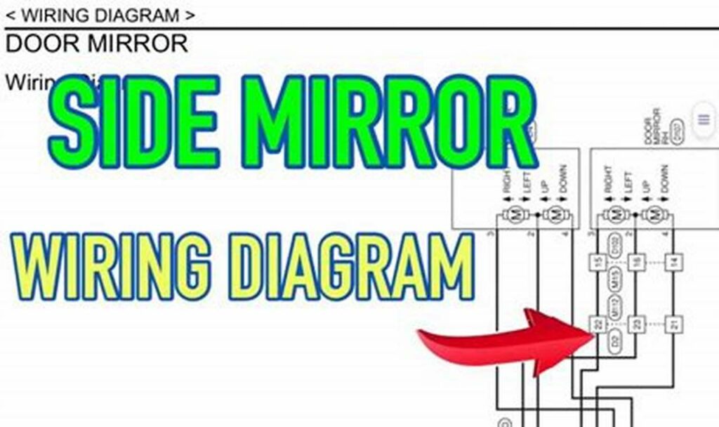 power mirror switch wiring diagram