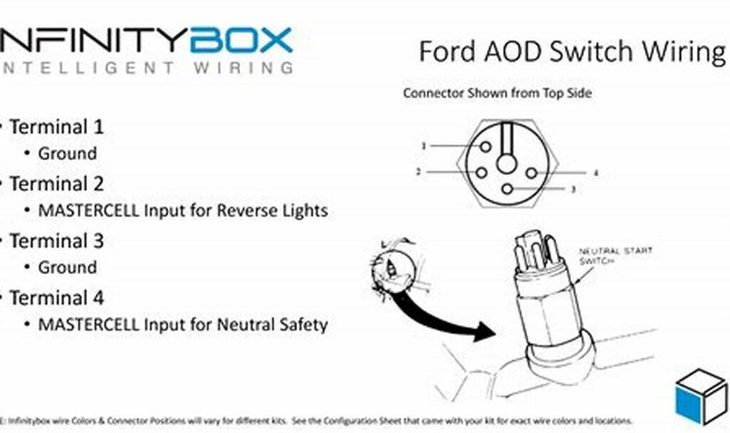 ford aod neutral safety switch wiring diagram