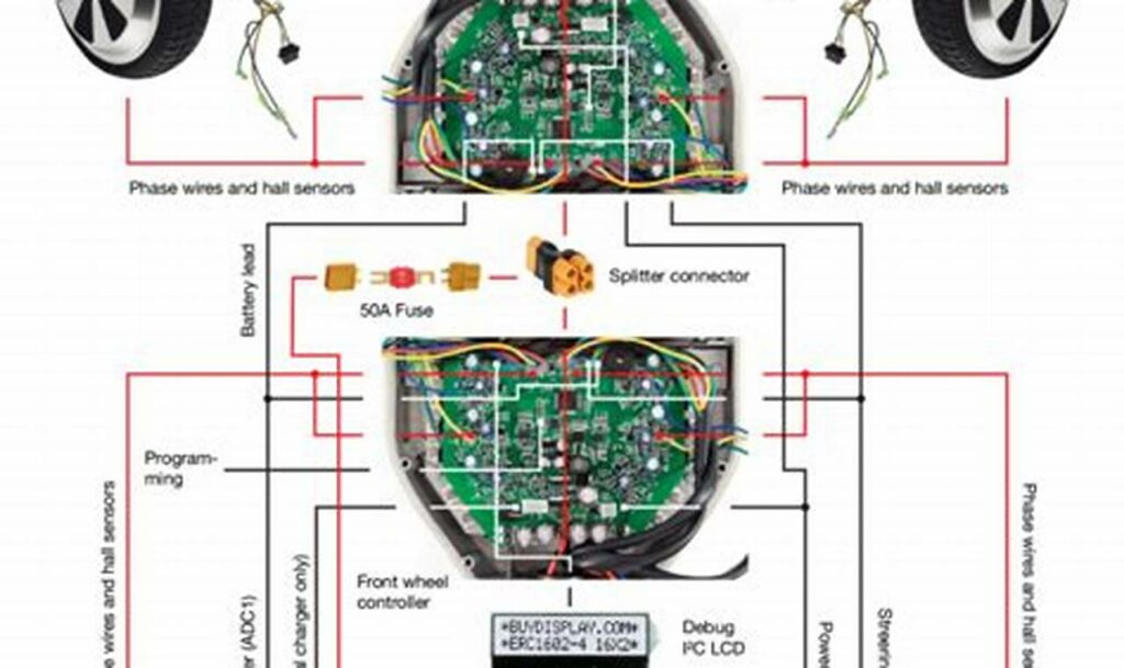 schematic hoverboard wiring diagram