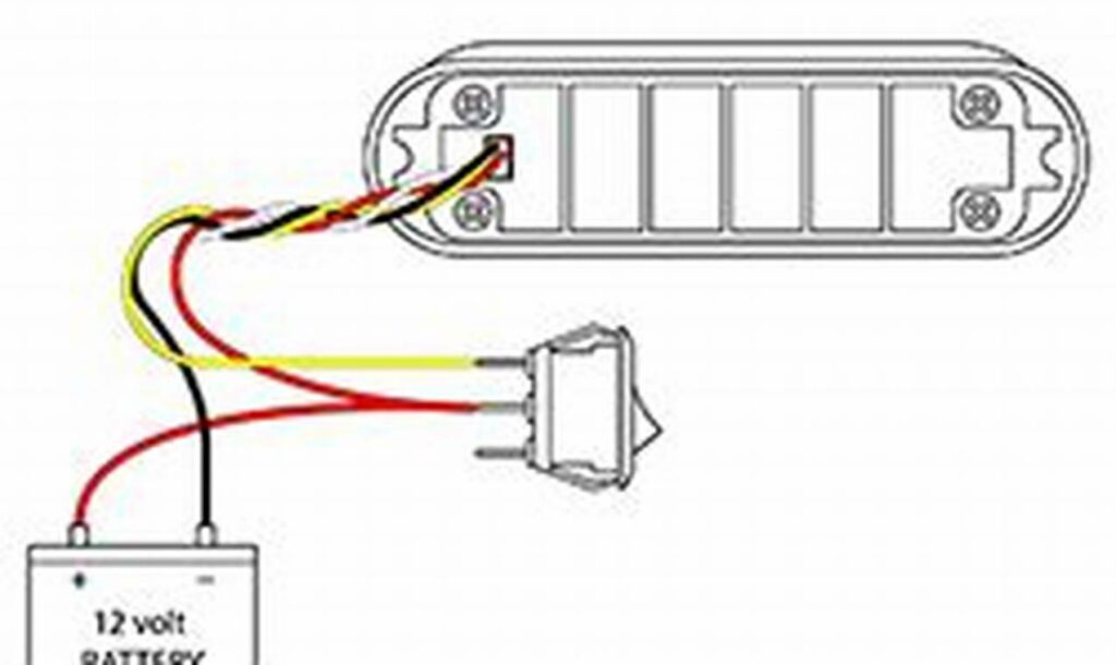 3 wire strobe light wiring diagram