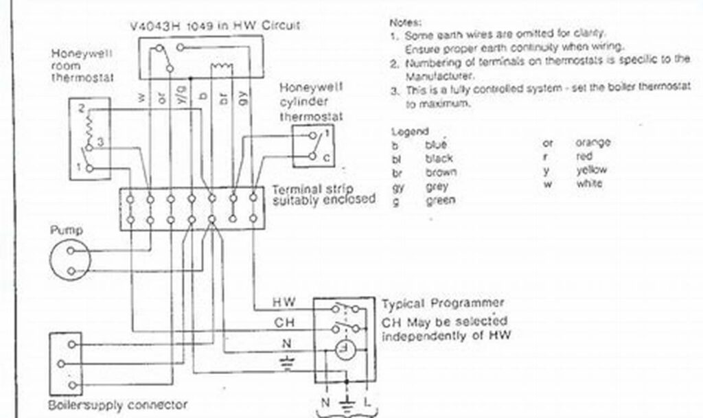 honeywell switching relay wiring diagram
