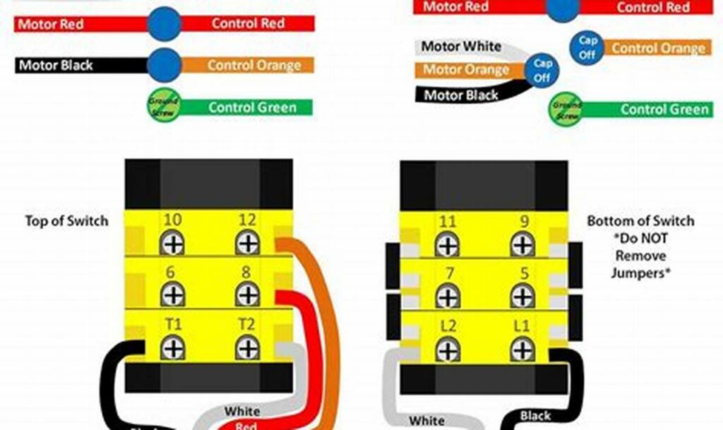 boat lift switch wiring diagram