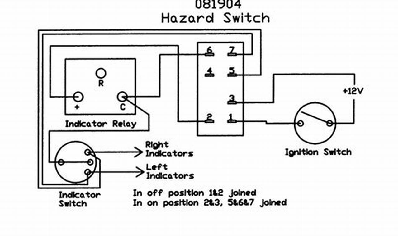 hazard switch wiring diagram