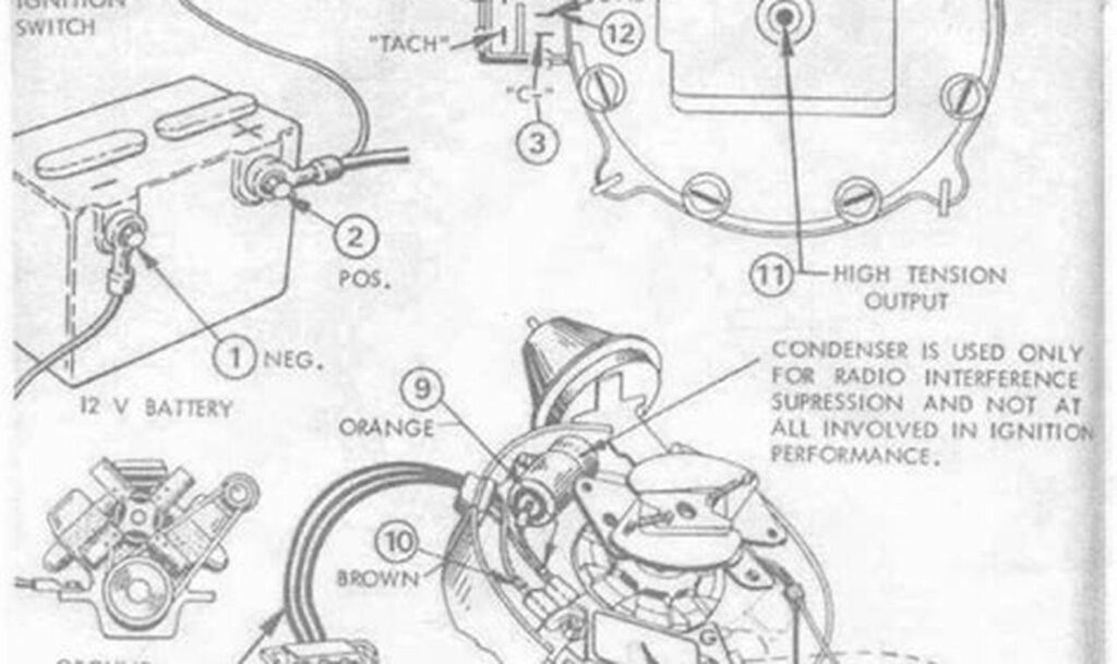 schematic gm hei distributor wiring diagram