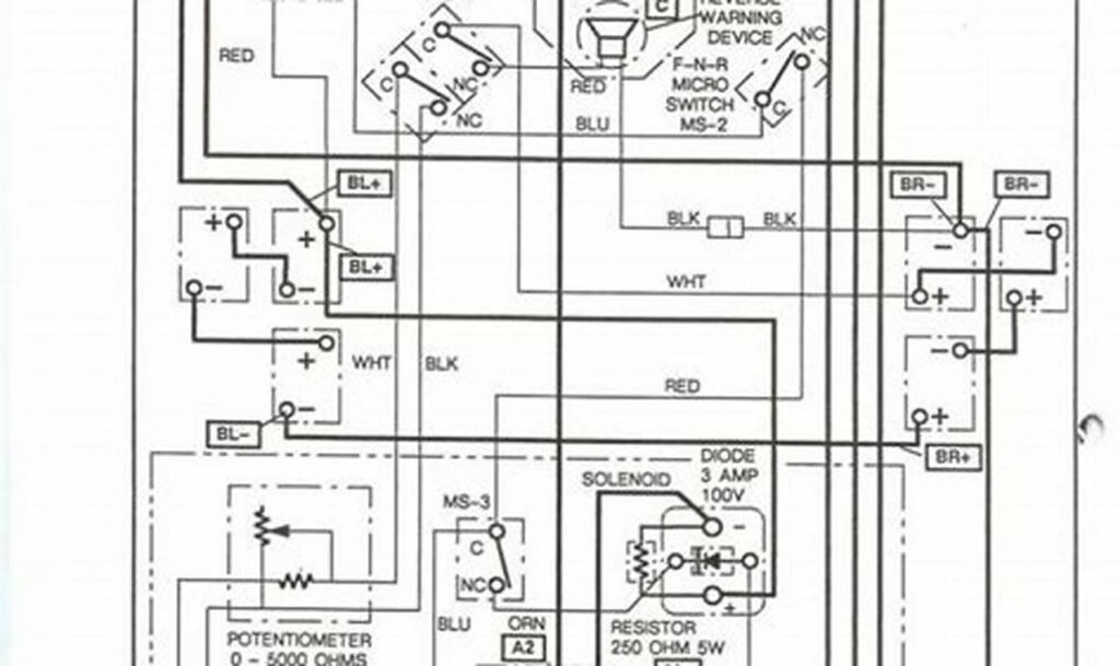 36 volt ezgo golf cart wiring diagram