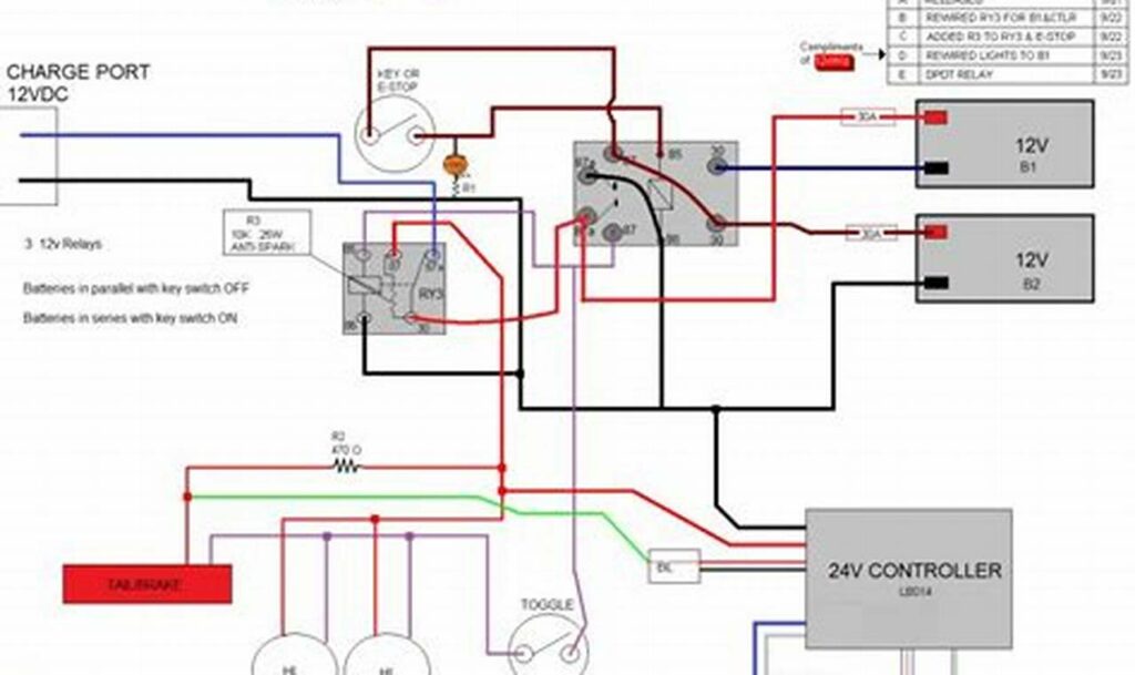 6v ride on car wiring diagram