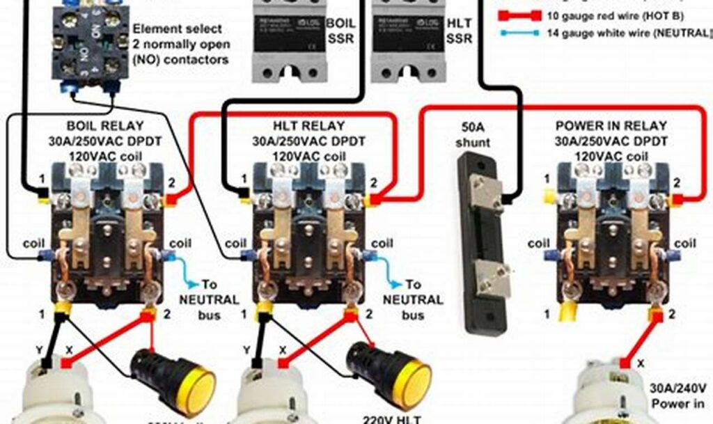 heat sequencer relay wiring diagram