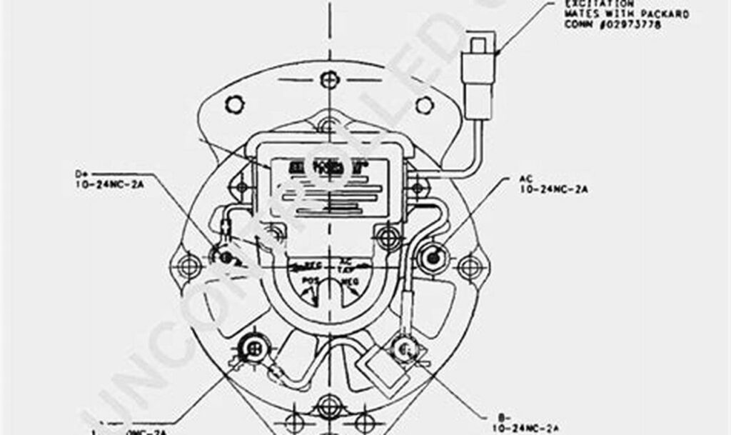 prestolite alternator wiring diagram