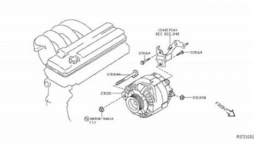 2010 nissan maxima alternator wiring diagram