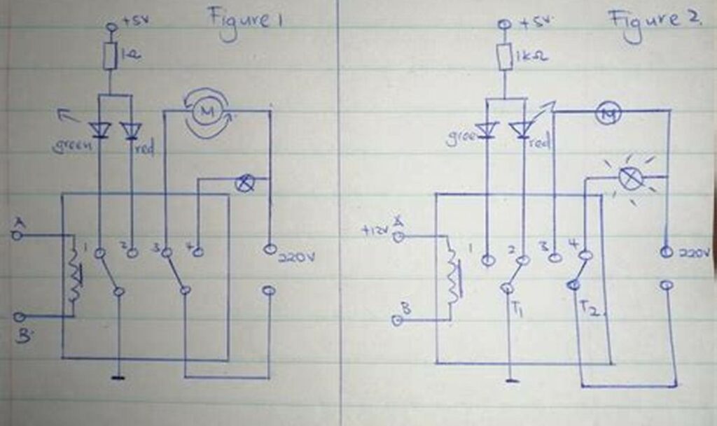 dpdt relay wiring diagram