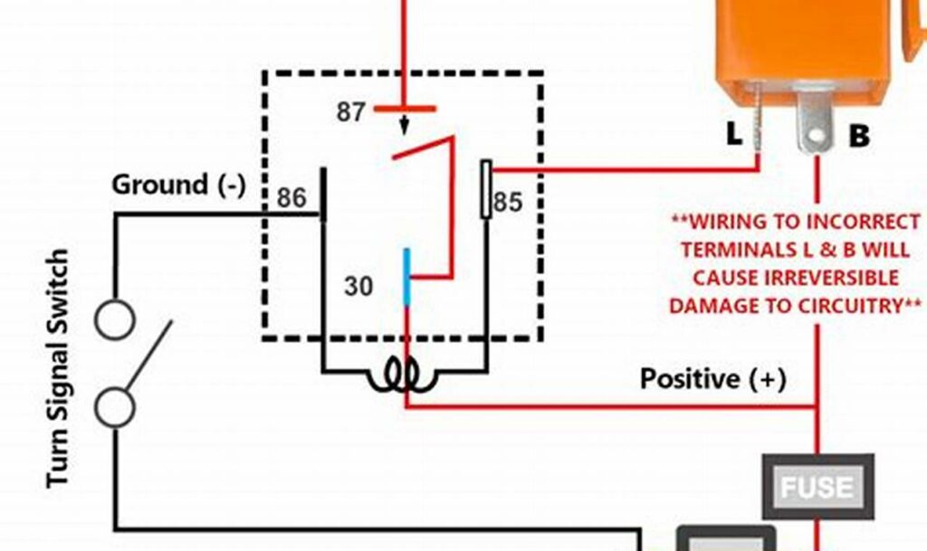 2 pin flasher relay wiring diagram manual