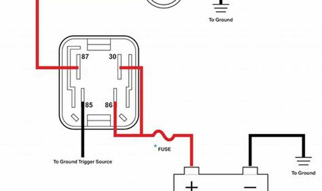 denso relay 4 pin wiring diagram