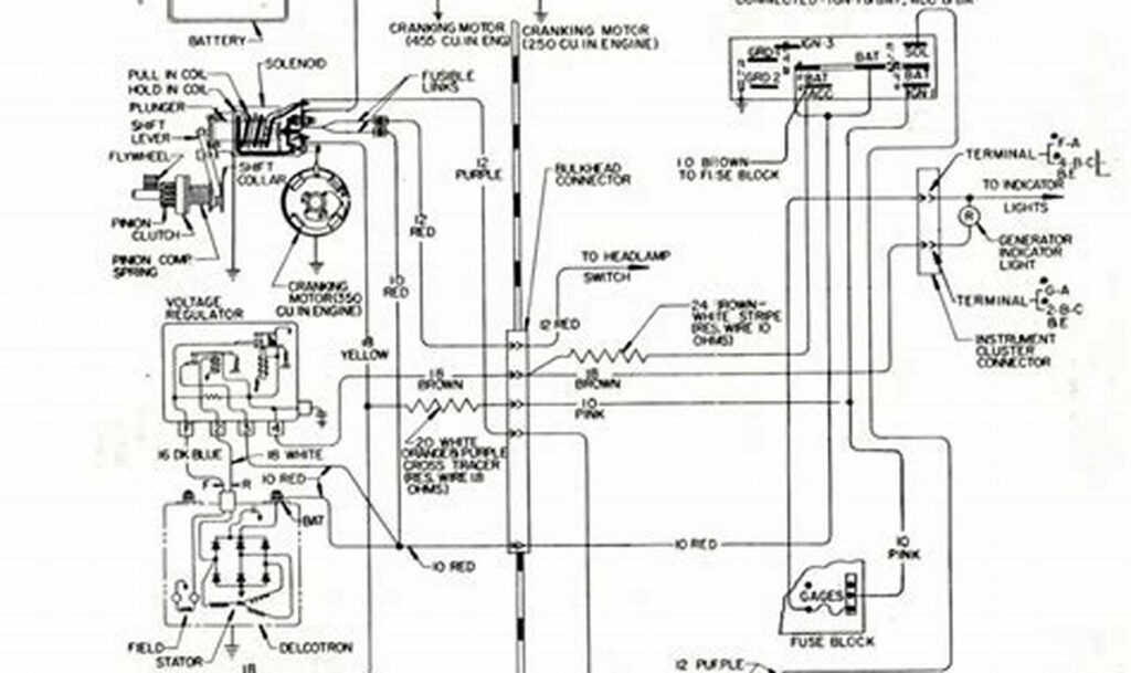 external regulator alternator wiring diagram