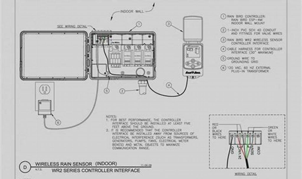 rain bird pump start relay wiring diagram