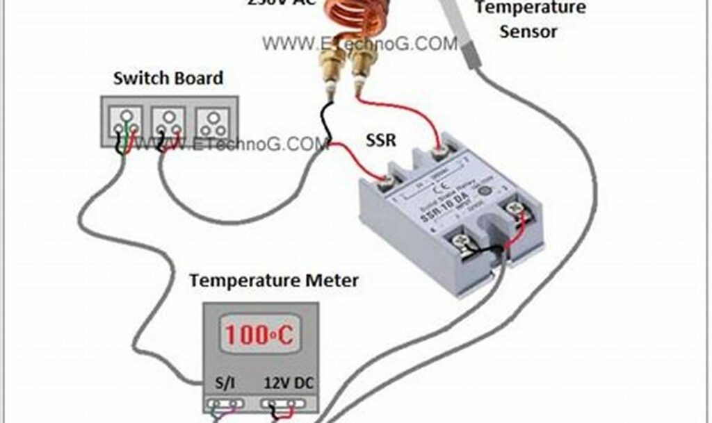 solid state relay wiring diagram