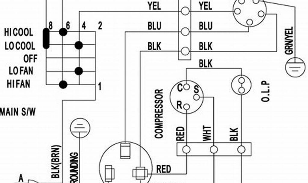 goodman fan relay wiring diagram