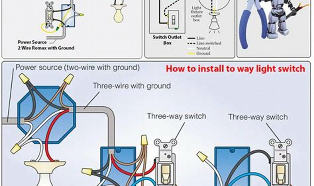wiring diagram for light